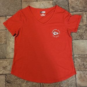 Women's XL Kansas City Chiefs Red Tshirt